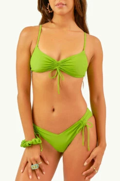 Sophia Ruched Modest Bottoms / Avocado -BLACKBOUGH SWIM Sales AVOCADO SOPHIASET 0066 1