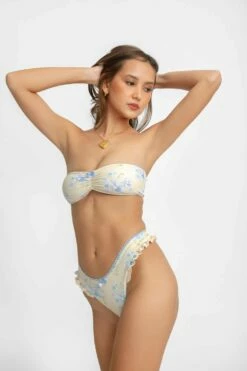 Palmo Bandeau Top / Angel Cake -BLACKBOUGH SWIM Sales Angel Cake Palmo Candice 14 1