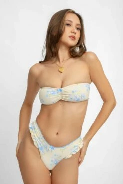 Candice Ruffled Cheeky Bottoms / Angel Cake 8 Candice Ruffled Cheeky Bottoms / Angel Cake -BLACKBOUGH SWIM Sales Angel Cake Palmo Candice 18 1