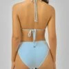 High Waist Bottoms / Arctic Blue