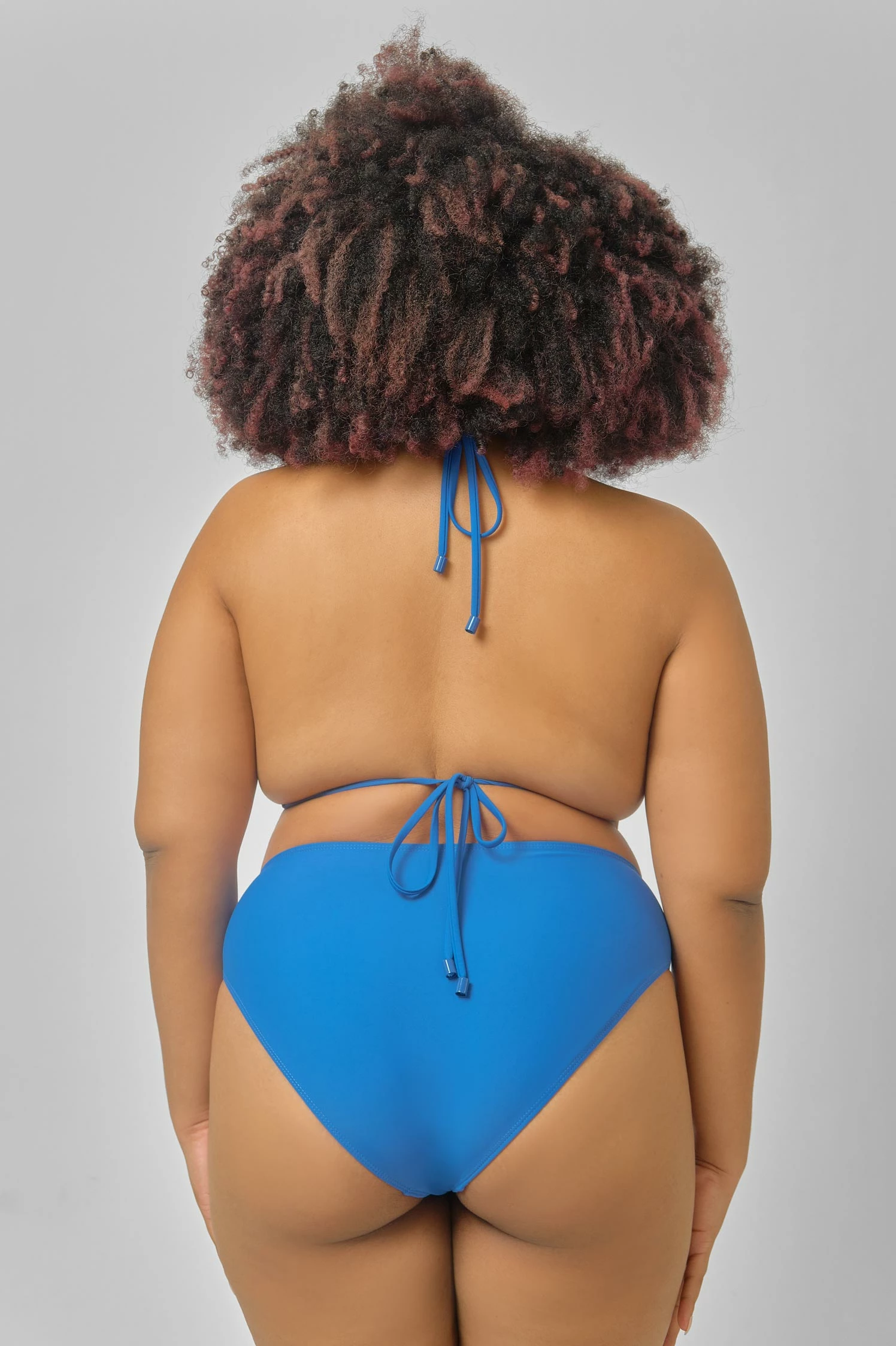 High Waist Bottoms / Bahamas Blue 4 High Waist Bottoms / Bahamas Blue - Image 4