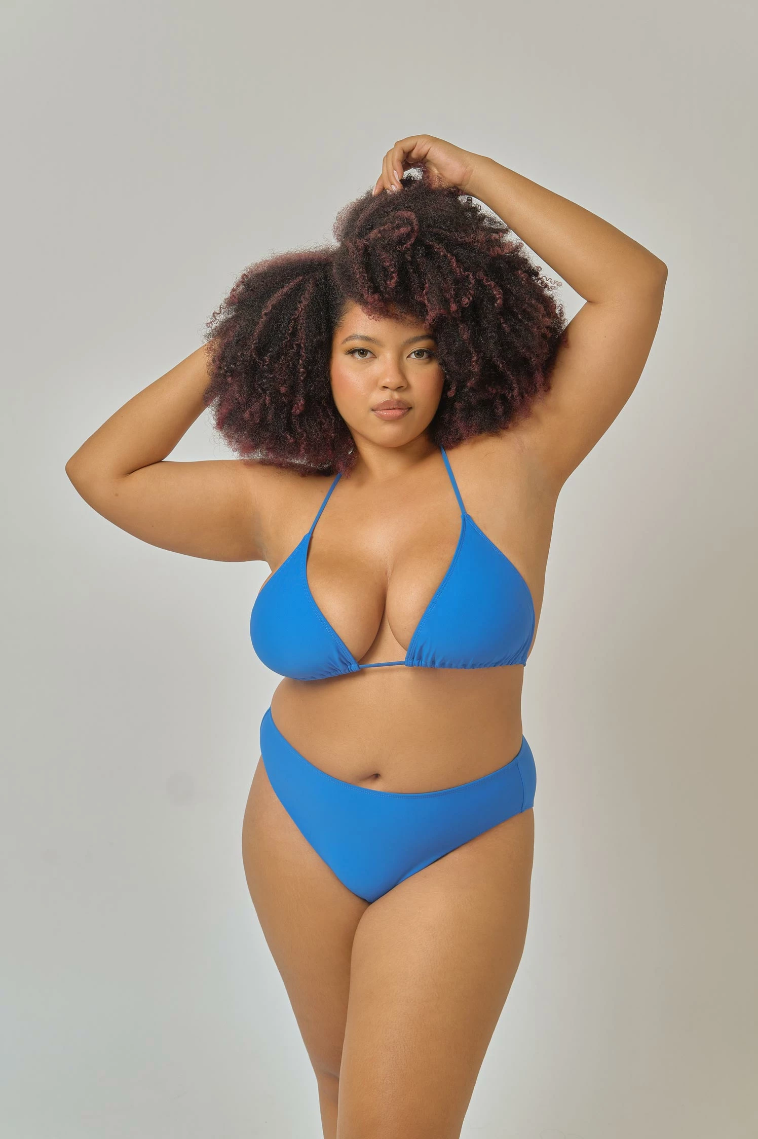 High Waist Bottoms / Bahamas Blue 3 High Waist Bottoms / Bahamas Blue - Image 3