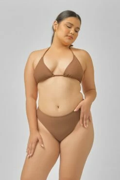 Triangle Top / Cocoa -BLACKBOUGH SWIM Sales B2 COCOA CHELSEA2 1