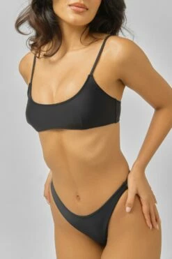 Scoop Neck Top / Bermuda Black -BLACKBOUGH SWIM Sales B3 BERMUDA BLACK LIDIA 5 1
