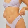 Stassy Cheeky Bottoms / Lavender Eyelet FINAL SALE