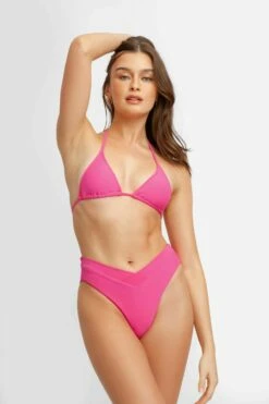 Valentina High Waist Modest Bottoms / Kyoto Pink 11 Valentina High Waist Modest Bottoms / Kyoto Pink -BLACKBOUGH SWIM Sales Blackbough May 2023 088