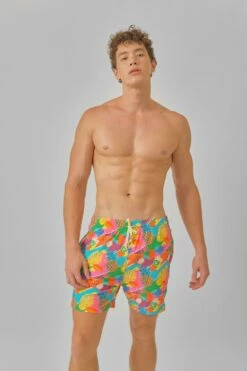 Men's Swim Shorts / Island Tiki