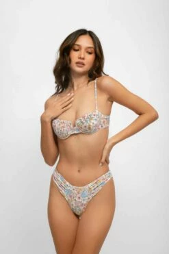 Audrey Ruched Underwire Top / Blooming Bunch -BLACKBOUGH SWIM Sales Blooming Bunch Audrey 2