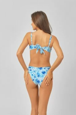 Audrey Ruched Modest Bottoms / Blueberry Shortcake