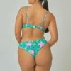 Sophia Ruched Modest Bottoms / Caribbean FINAL SALE