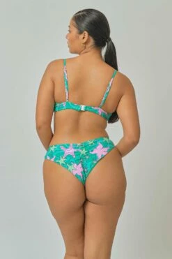 Sophia Ruched Modest Bottoms / Caribbean FINAL SALE