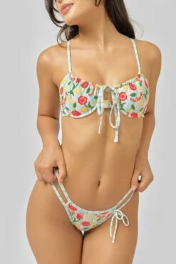 Noey Underwire Tie Front Top / Ciao Bella