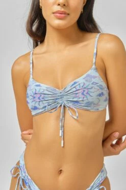 Sophia Scrunched Top / Celestial Shimmer