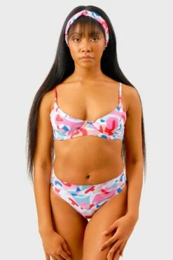 Juliet High Waisted Modest Bottoms / Drippy FINAL SALE -BLACKBOUGH SWIM Sales DRIPPY WILLOWTOPJULIETBOTTOMS4 bfff47e0 0d9e 431a ad5a f7d5251a34f0