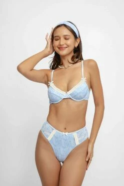 Caroline High Waisted Frilled Bottoms / Darling Pointelle -BLACKBOUGH SWIM Sales Darling Caroline PLEATS 1 0df42636 17af 4c1f 8799 8c330243c5c2