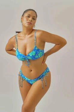 Sophia Scrunched Top / Electric Beach -BLACKBOUGH SWIM Sales ELECTRIC BEACH SOPHIA TEO 1