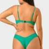 Stassy Cheeky Bottoms / Emerald FINAL SALE