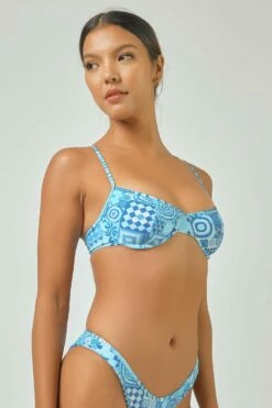 Fiona Underwire Top / Santorini FINAL SALE