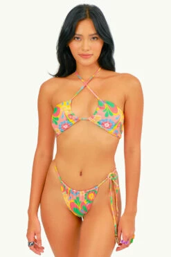 Penny Side Tie Bottoms / Groovy Garden FINAL SALE 9 Penny Side Tie Bottoms / Groovy Garden FINAL SALE -BLACKBOUGH SWIM Sales GROOVYGARDEN PENNYSET12830