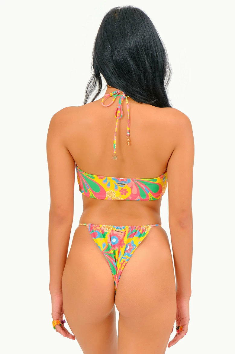 Penny Side Tie Bottoms / Groovy Garden FINAL SALE 1 Penny Side Tie Bottoms / Groovy Garden FINAL SALE