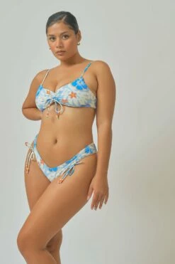 Sophia Scrunched Top / Iced Coconut FINAL SALE -BLACKBOUGH SWIM Sales ICEDCOCONUT SOPHIA1