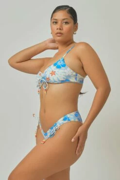 Sophia Scrunched Top / Iced Coconut FINAL SALE -BLACKBOUGH SWIM Sales ICEDCOCONUT SOPHIA3