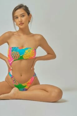 Poppy Cut Out One Piece / Island Tiki FINAL SALE