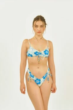 Sophia Scrunched Top / Iced Coconut FINAL SALE -BLACKBOUGH SWIM Sales IcedCoconut June 270014