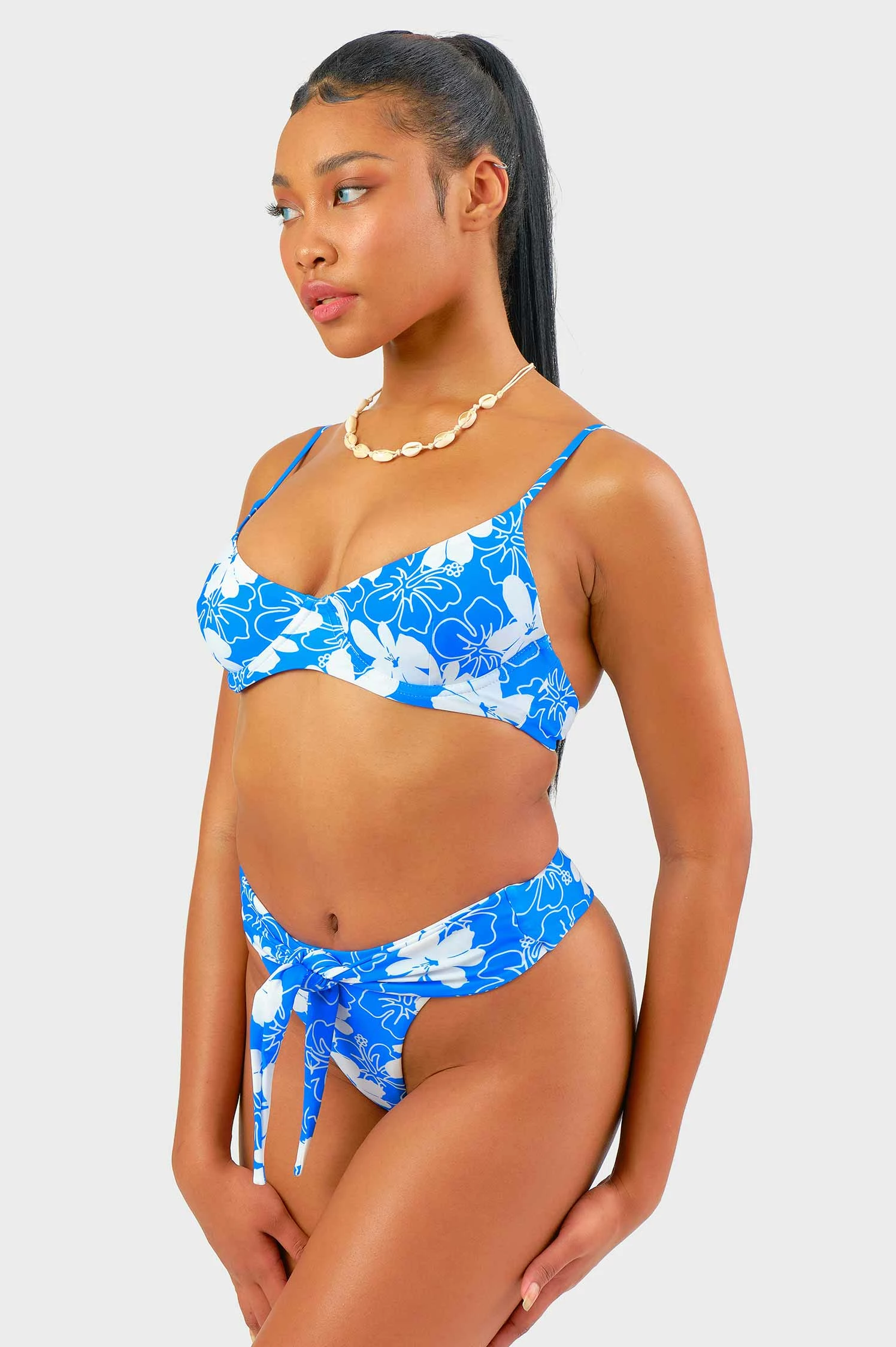 Delilah High Waist Cheeky Bottoms / Kai Aloha FINAL SALE 4 Delilah High Waist Cheeky Bottoms / Kai Aloha FINAL SALE - Image 4