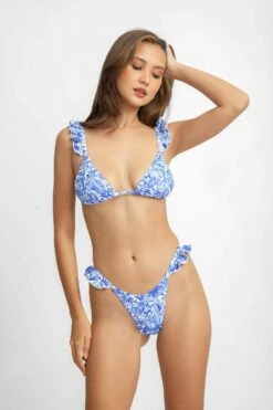 Tessa Ruffled Cheeky Bottoms / Marine Dream -BLACKBOUGH SWIM Sales Marine Dream Tessa 31 1