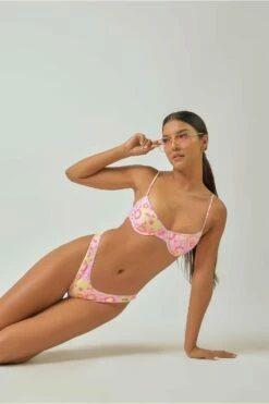 Fiona High Rise Modest Bottoms / Pink Fairyland FINAL SALE -BLACKBOUGH SWIM Sales PINKFAIRYLAND FIONASET6