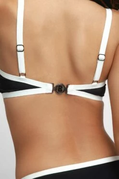 Max Bandeau Top / Raven Black Ribbed -BLACKBOUGH SWIM Sales Raven Black Max Set 14