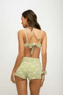 Tori Swim Shorts / Sage Jacquard -BLACKBOUGH SWIM Sales Sage Audrey and Tori shorts Candice 1