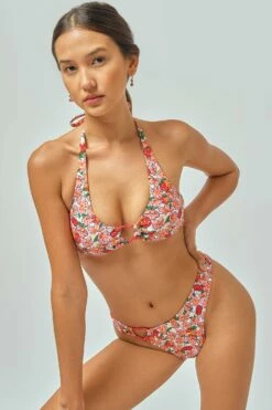 Thea Asymmetrical Tease Bottoms / Berry Cherry -BLACKBOUGH SWIM Sales THEA BERRY CHERRY 02 ca42d8ec b01c 4c95 84c6 ed170707450b