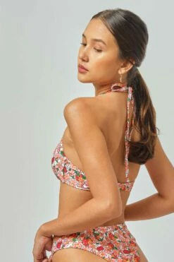 Thea Scoop Neck Top / Berry Cherry -BLACKBOUGH SWIM Sales THEA TOP 02 1