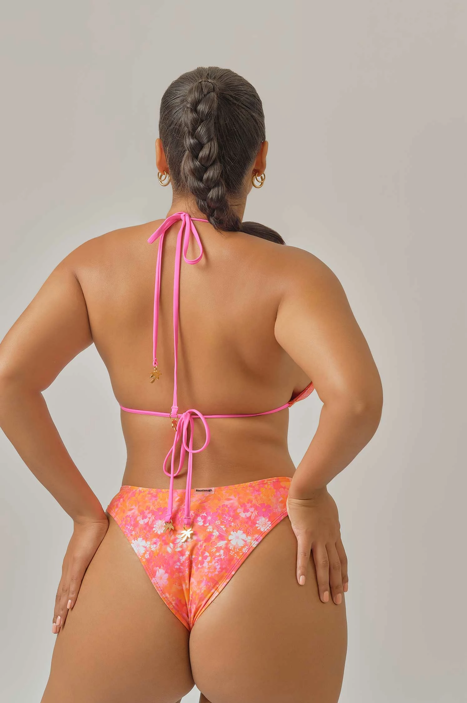 Skyla Front Ruched Tease Bottoms / Tropicana FINAL SALE 6 Skyla Front Ruched Tease Bottoms / Tropicana FINAL SALE - Image 6