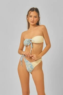 Alana Tie Front Cheeky Bottoms / Buttermilk 8 Alana Tie Front Cheeky Bottoms / Buttermilk -BLACKBOUGH SWIM Sales buttermilk candice 6 1