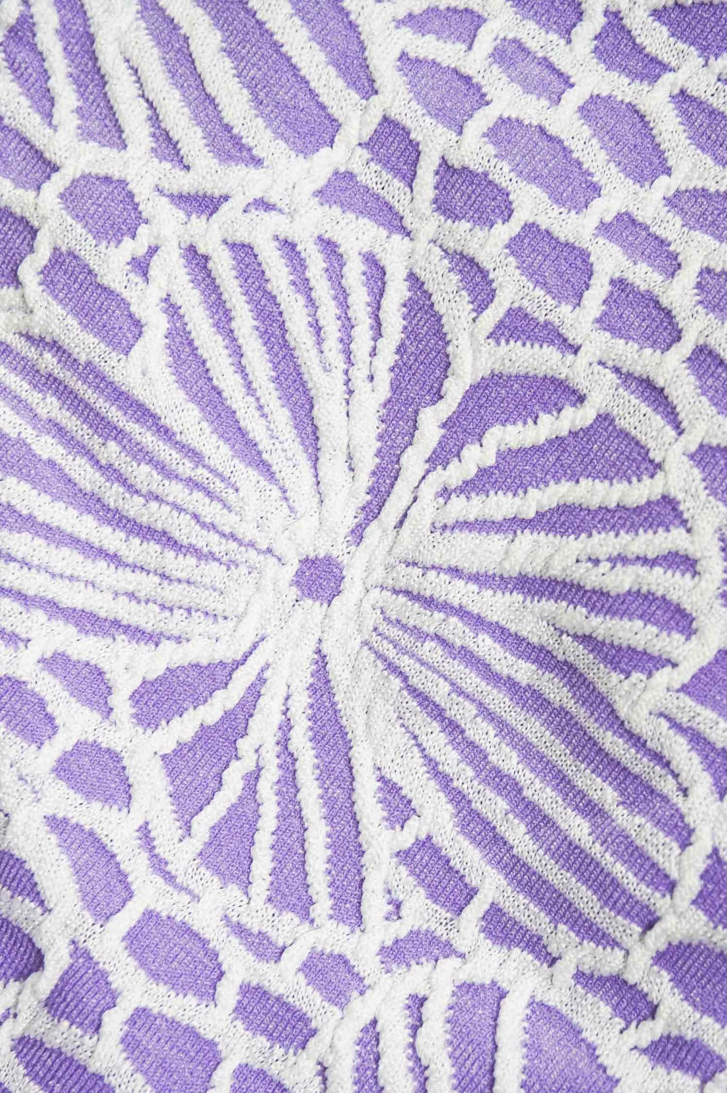 Martini Triangle Top / Lavender Jacquard 6 Martini Triangle Top / Lavender Jacquard - Image 6