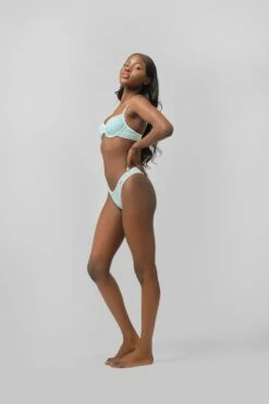 Fiona High Rise Modest Bottoms / Sugar Jacquard -BLACKBOUGH SWIM Sales fionasugar 2