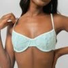 Fiona Underwire Top / Sugar Jacquard