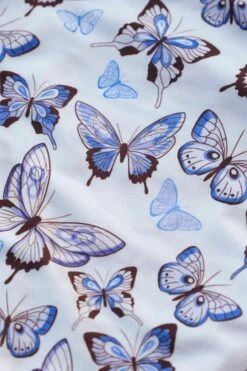 Brooke Bralette Top / Flutter Love Satin -BLACKBOUGH SWIM Sales flutter love detail