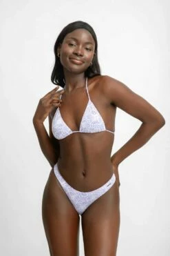 Martini High Rise Cheeky Bottoms / Lavender Jacquard -BLACKBOUGH SWIM Sales lavender martini 6 1