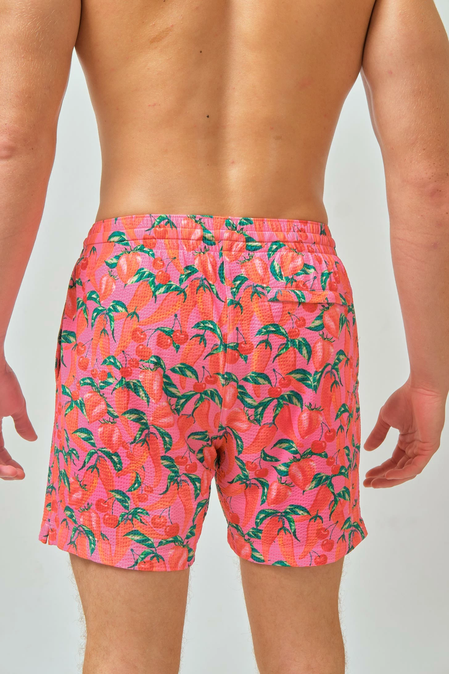 Men's Swim Shorts / Spicy Peppers 4 Men's Swim Shorts / Spicy Peppers - Image 4