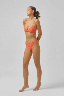 Tona Twisted Top / Juicy FINAL SALE -BLACKBOUGH SWIM Sales tona top and maui bottoms juicy 2